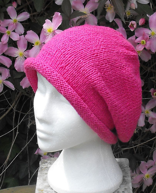 SILKY ROLL BRIM SLOUCH