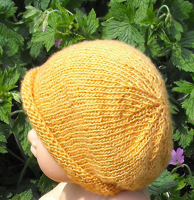 BABY ROLL BRIM SILK SLOUCH