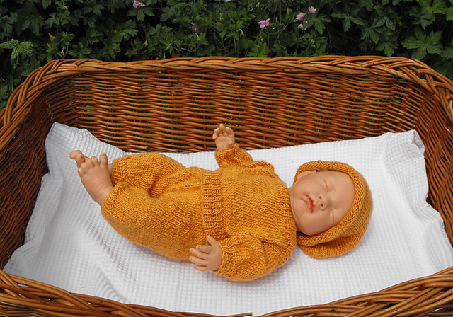 Baby Silk Slouch Suit