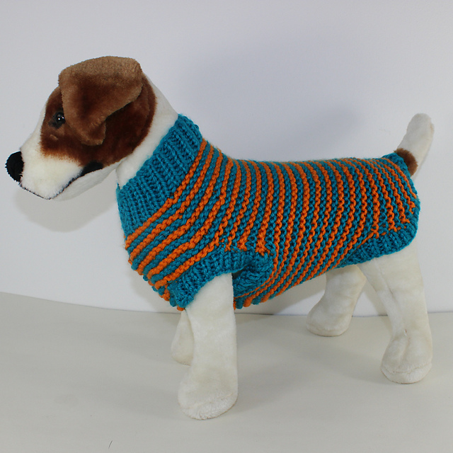 Free Knitting Knitting Pattern Dog Coat Jack Russell Ravelry