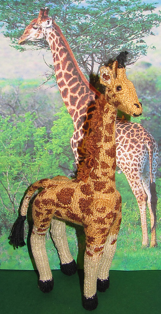 Georgie The Baby Giraffe Amigurumi