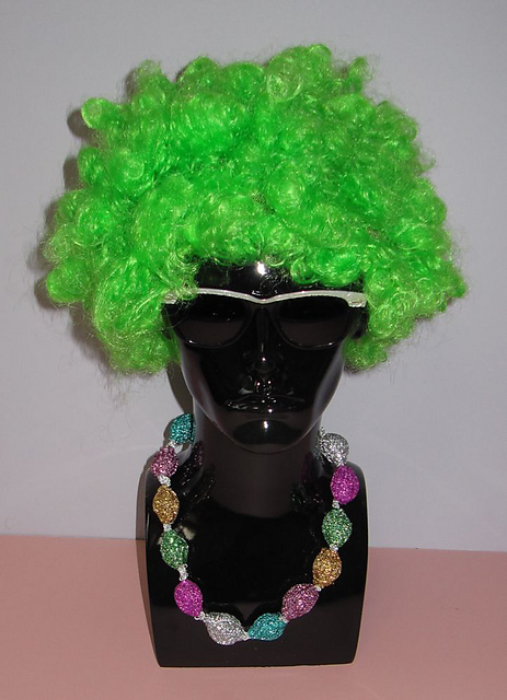 Glitter Bead Necklace