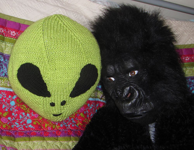 Sleep With an Alien Pillow