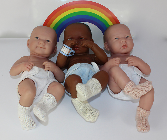 Preemie Baby Simple Socks