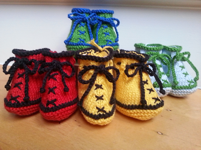 Nature-Inspired Baby Booties