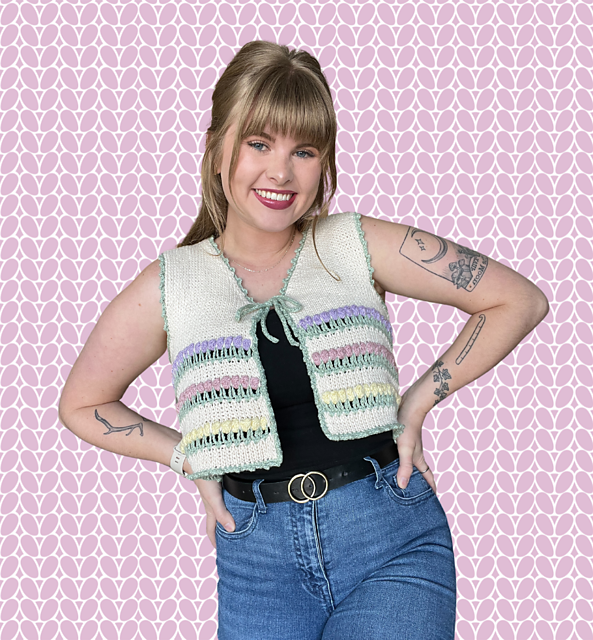 Meadow of Tulips Vest