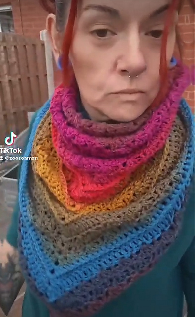 The Aurora Shawl