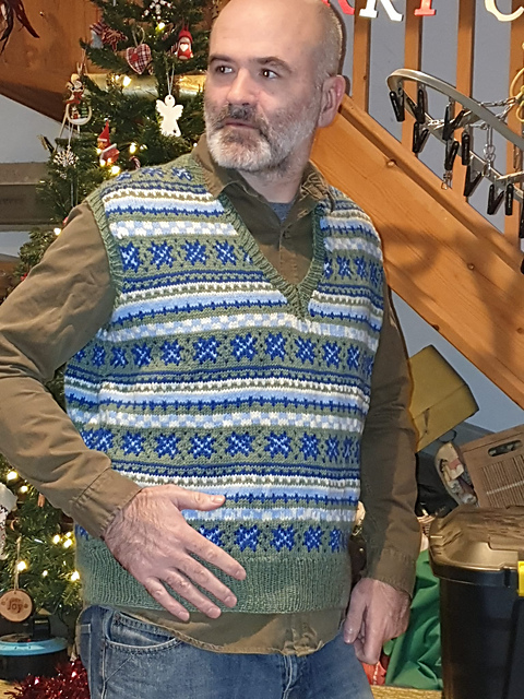Man's Fair Isle Pullover