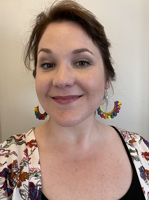 Sunshine Circle Earring