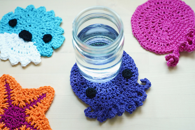 Sea Creature Coasters