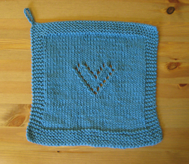 Heart Dishcloth