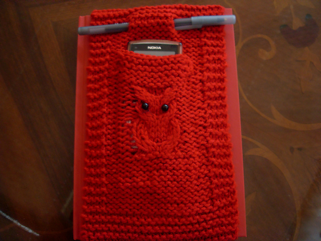 Ravelry: Grab and Go diary cover pattern by maggie mair