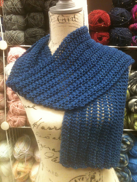 Ravelry: Rick Rack Lace Scarf pattern by Candace Broeker