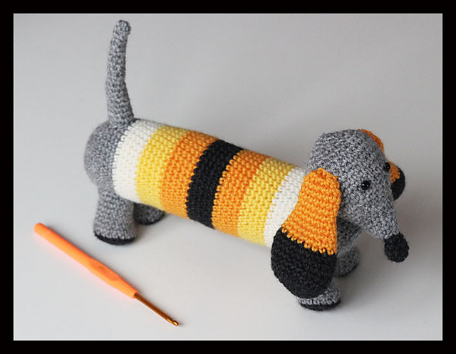 Dachshund striped!