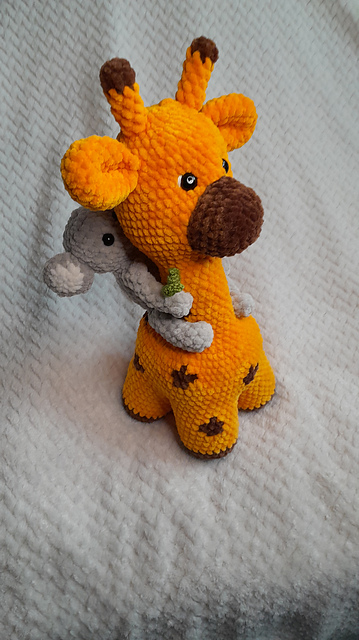 Giraffe with Koala