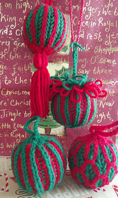 Brioche Christmas Ornaments