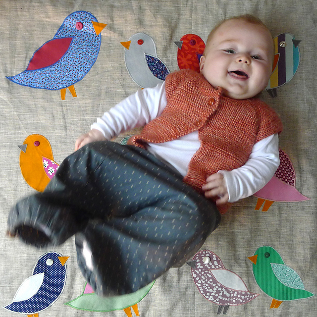Einfaches Babywestchen