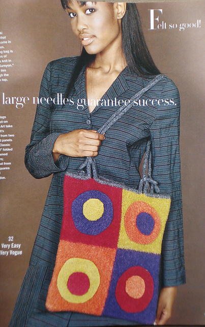 #32 Felted Shopping Bag