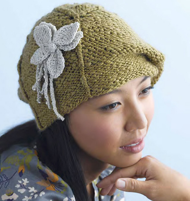 Crochet Flower Brooch