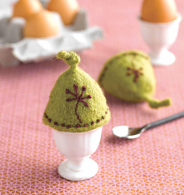 Felted Egg Cozies