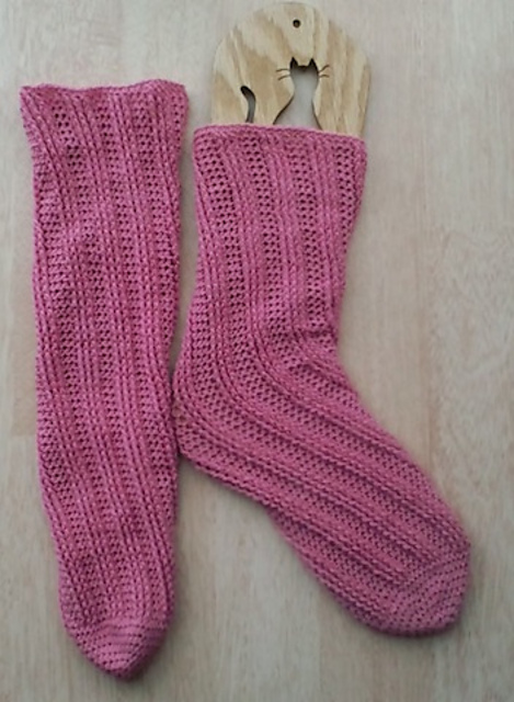Workshop Spiralsocken häkeln
