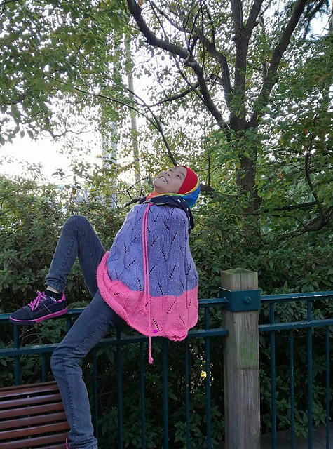 autumn fever poncho