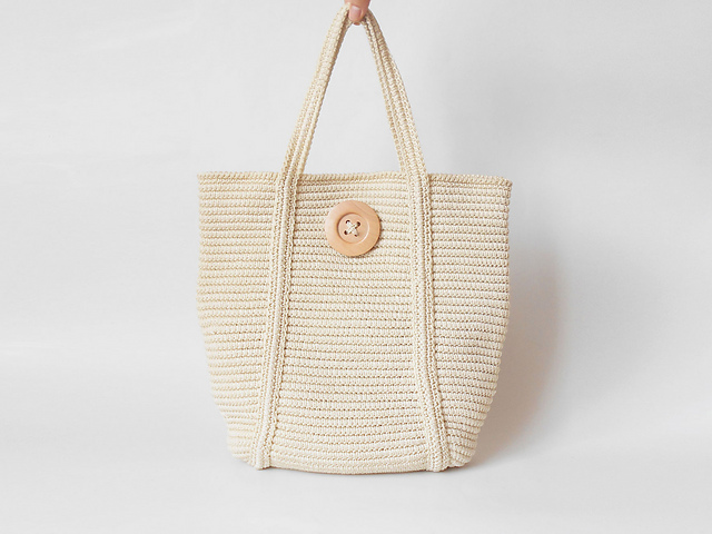 Tapestry crochet basic tote/Patrón bolso tapestry