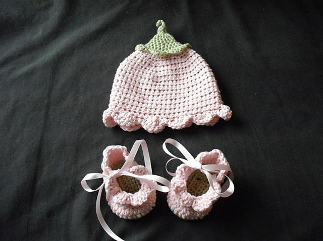 Flower Fairy Hat and Shoes