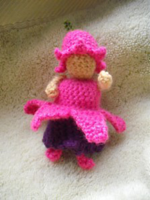 Pocket Fuchsia Flower Fairy