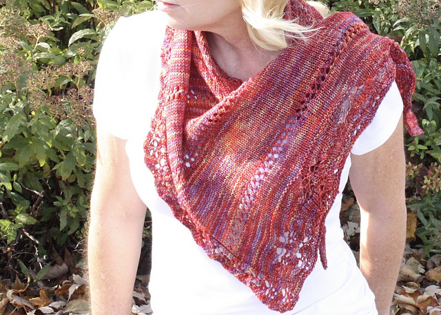 Autumn's Edge Shawl