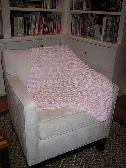 Flying Triangles Baby Blanket