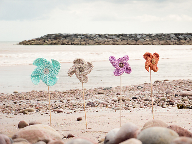 Seaside pinwheels