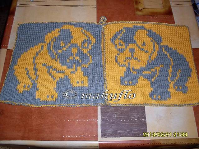 DF-Topflappen Hund ( Boxer )