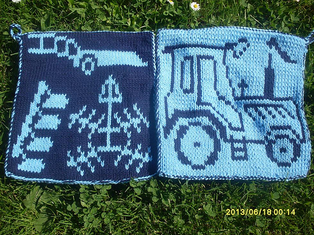 DF-Topflappen Traktor