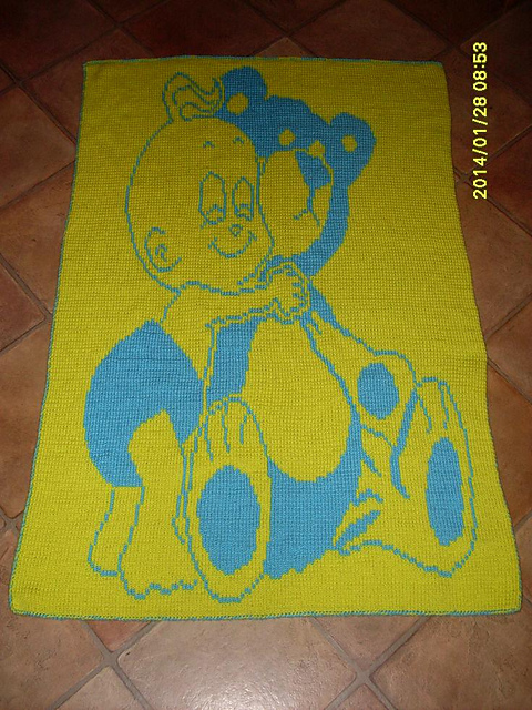 Babydecke Beste Freunde / Babyblanket Best Friends