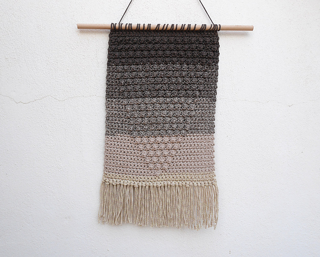 Ombre wall hanging