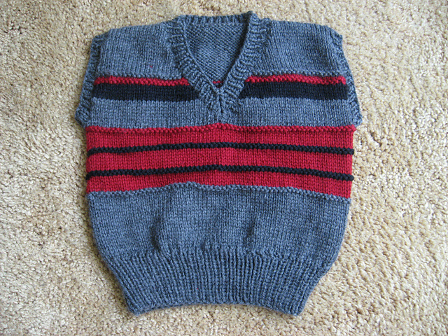 Toddler Boys Striped Vest