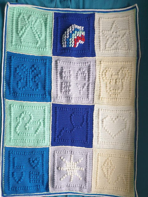 Ravelry: Baby Love Crochet Blanket pattern by Sonia Green