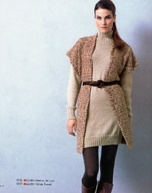 1017 Gedifra Ladies Open Vest
