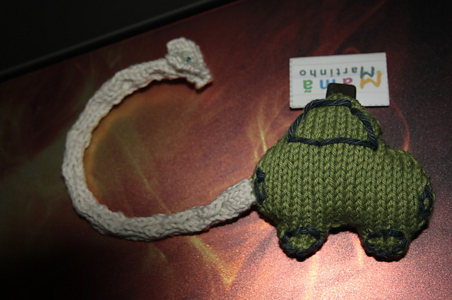 Pacifier Clip with a Car
