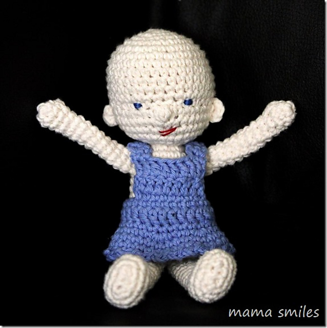 Amigurumi and Waldorf Inspired Baby Doll