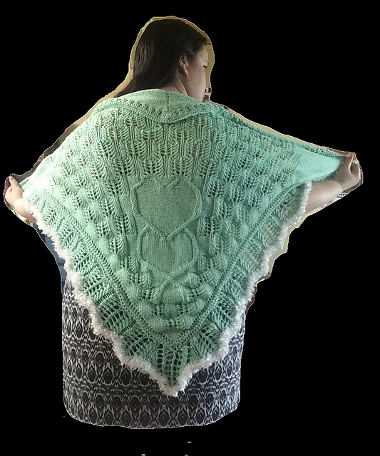 Hearts of an Angel Shawl