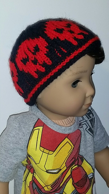 Skully Boy Doll's Hat