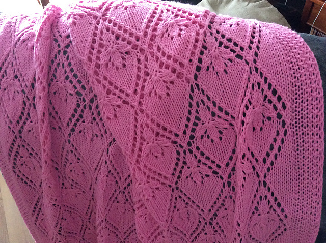 The Pretty Petal Baby Blanket