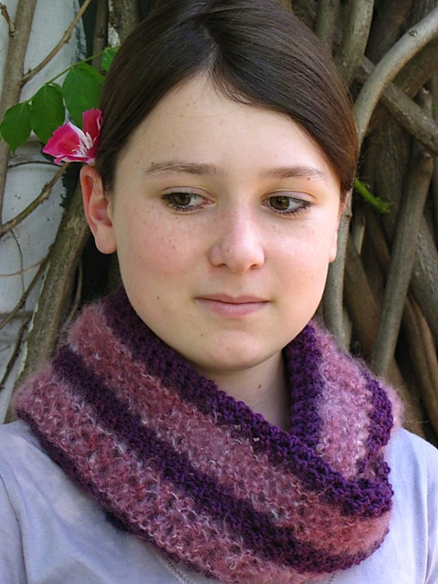 Royal Purple Cowl