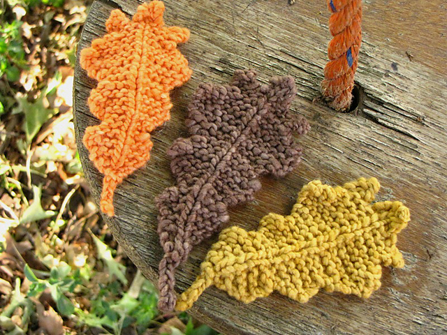 Autumn Oak Leaf