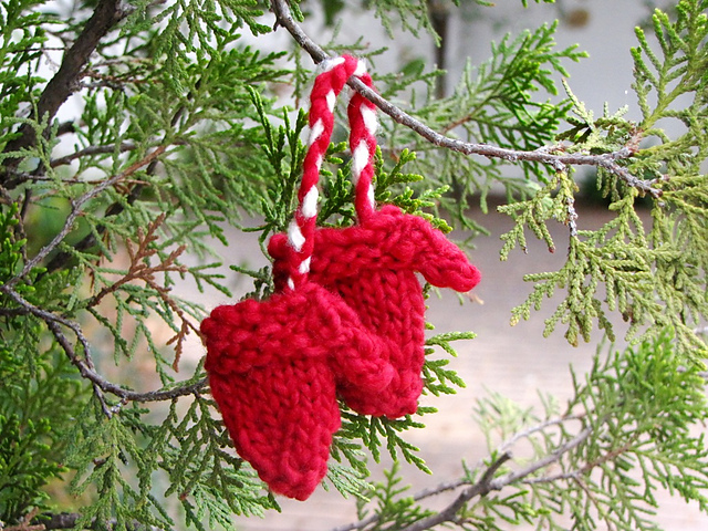 Mittens Ornament