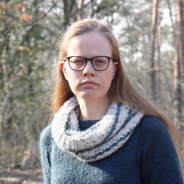 Snøklokkehals / Snowdrop cowl