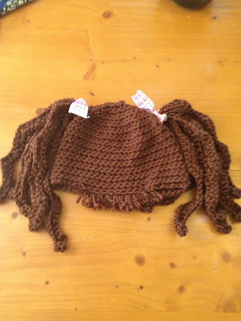 baby "hair" hat crimpys