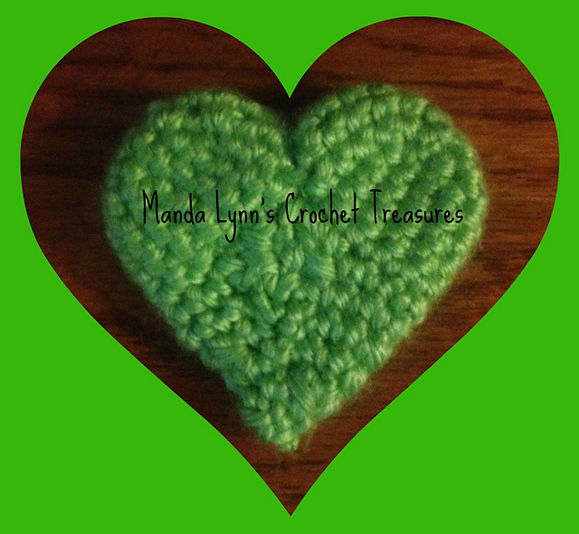 3D Heart Applique